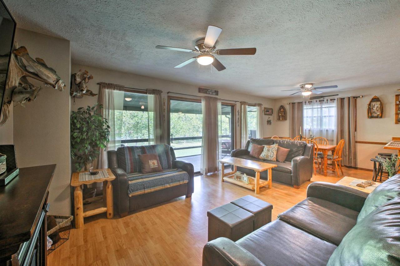 Lakefront Table Rock Home With Fire Pit! Golden Exteriör bild
